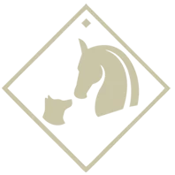 Logo de Pauline Rouquette masseur équin et canin